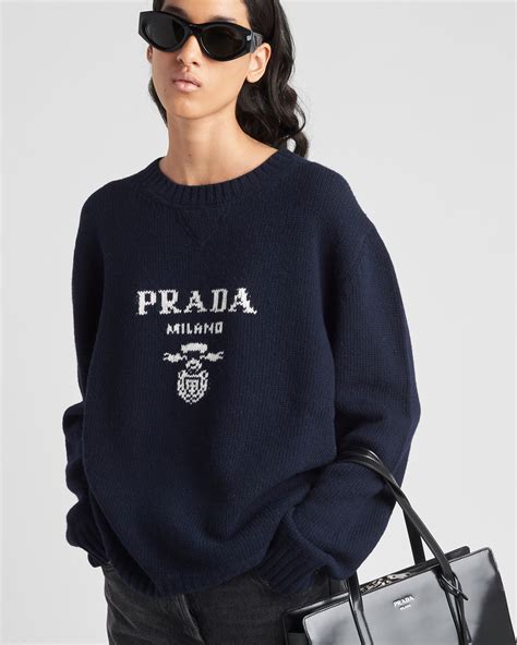 knit prada pull|farfetch prada sweaters.